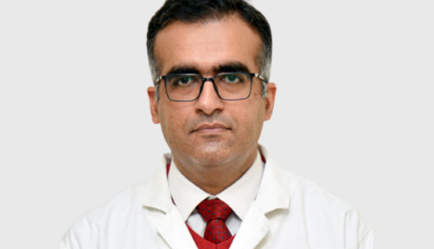 Dr Gaurav Dixit hematologist and bone marrow transplant specialist Delhi portrait