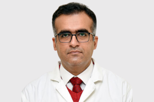 Dr Gaurav Dixit hematologist and bone marrow transplant specialist Delhi portrait